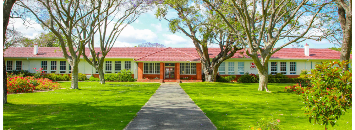 Facade Front of School